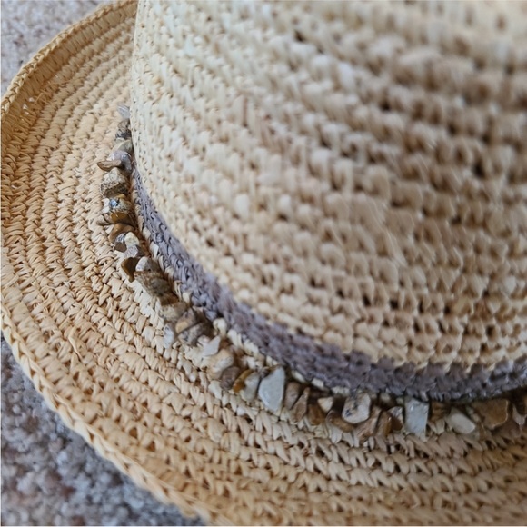 Wallaroo Tahiti Woven Straw Sun Hat - Natural - Picture 3 of 6